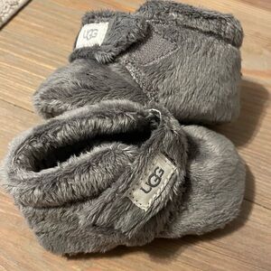 UGG Soft Gray Infant Booties